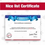 Nice List Certificate - Digital